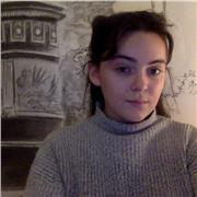 Jeune étudiante en M1 architecture ayant eu un bac S